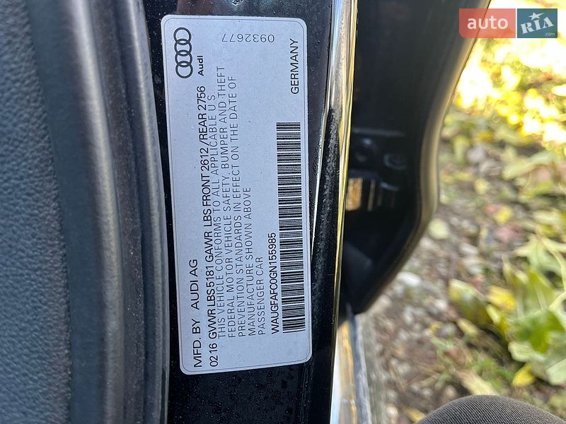 Седан Audi A6 2016 в Старому Самборі