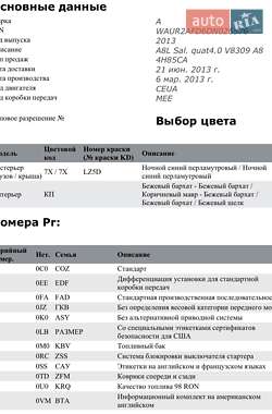 Седан Audi A8 2013 в Черновцах
