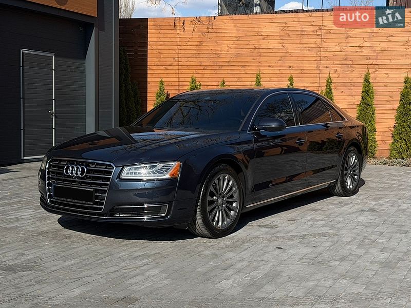 2015 Audi A8, VIN WAU3GAFD4FN039773:plate — фото 1 (autoria)