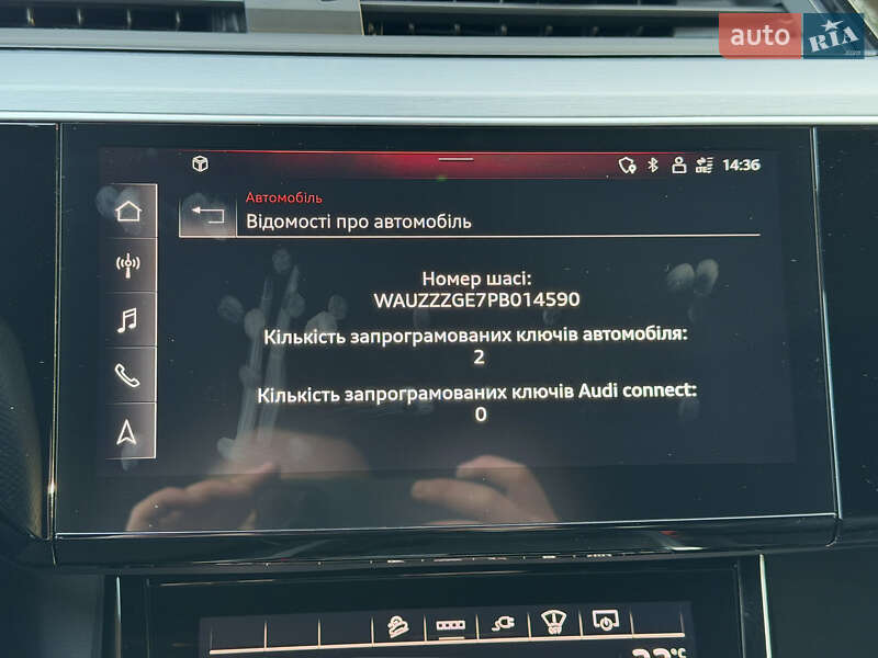 Внедорожник / Кроссовер Audi e-tron S Sportback 2022 в Ковеле фото 155 Внедорожник / Кроссовер Audi e-tron S Sportback 2022 в Ковеле