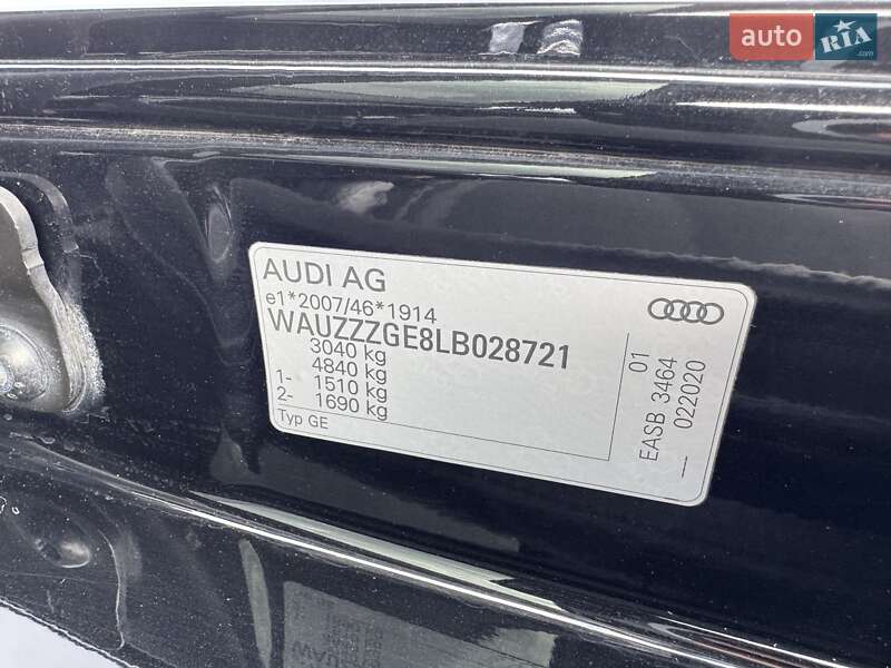 Внедорожник / Кроссовер Audi e-tron Sportback 2020 в Ровно