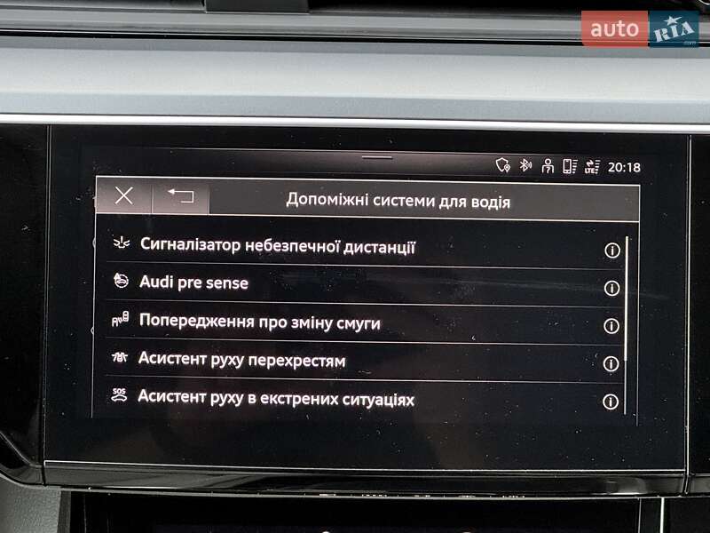 Внедорожник / Кроссовер Audi e-tron Sportback 2021 в Киеве