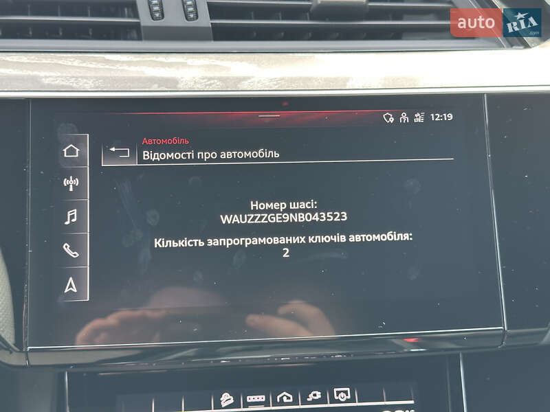 Внедорожник / Кроссовер Audi e-tron Sportback 2022 в Ковеле