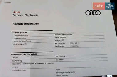 Внедорожник / Кроссовер Audi e-tron Sportback 2022 в 