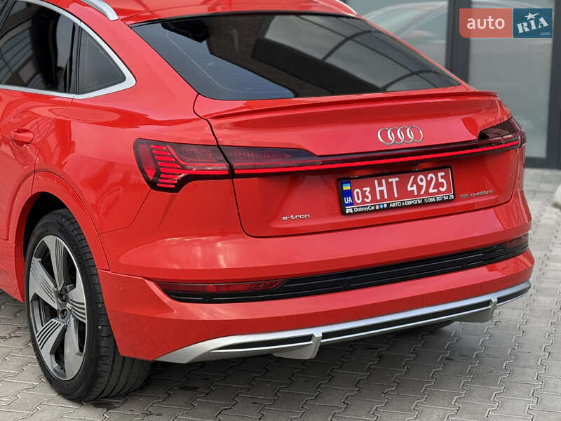Внедорожник / Кроссовер Audi e-tron Sportback 2020 в Тернополе фото 34 Внедорожник / Кроссовер Audi e-tron Sportback 2020 в Тернополе