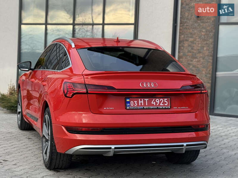 Внедорожник / Кроссовер Audi e-tron Sportback 2020 в Тернополе фото 37 Внедорожник / Кроссовер Audi e-tron Sportback 2020 в Тернополе