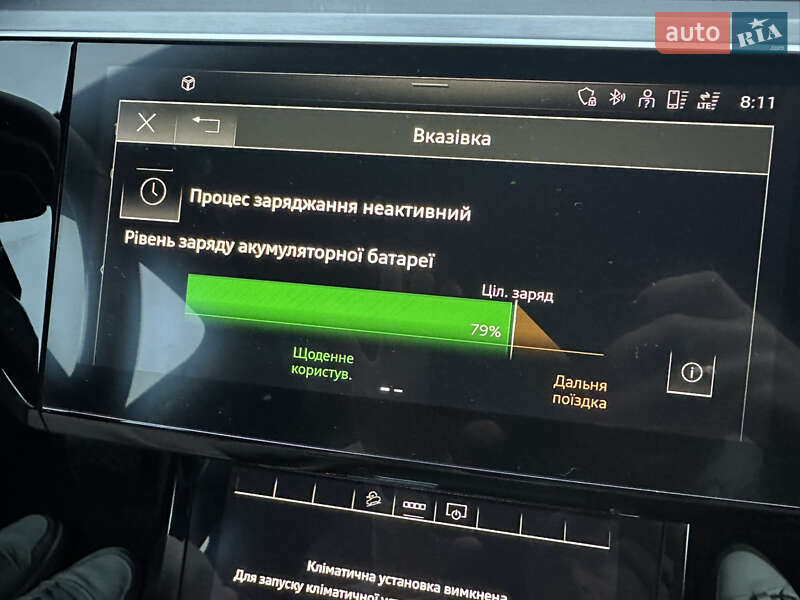 Внедорожник / Кроссовер Audi e-tron Sportback 2020 в Ковеле фото 22 Внедорожник / Кроссовер Audi e-tron Sportback 2020 в Ковеле