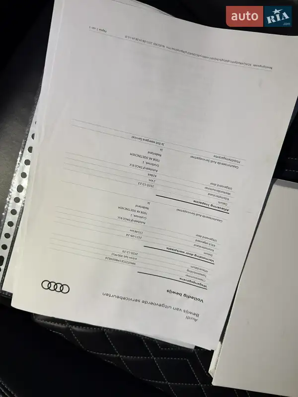 Внедорожник / Кроссовер Audi e-tron Sportback 2021 в Дубно документ