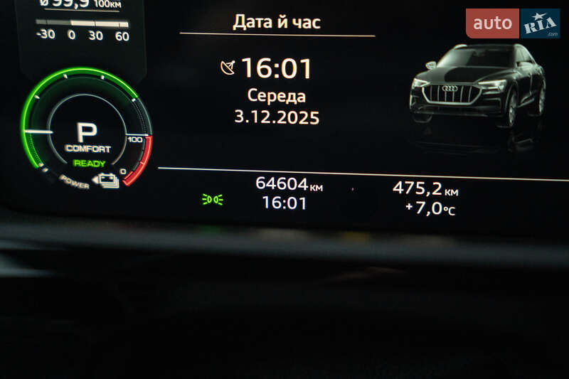 Внедорожник / Кроссовер Audi e-tron Sportback 2022 в Черновцах