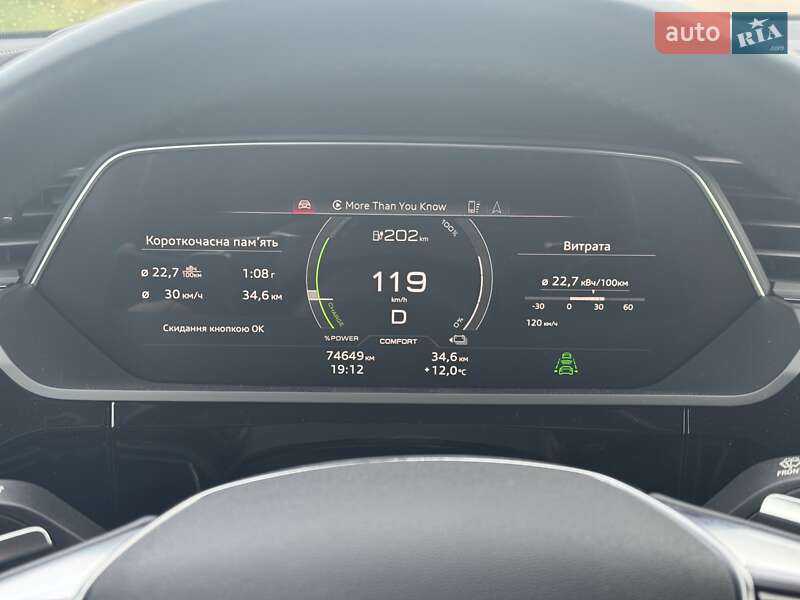 Позашляховик / Кросовер Audi e-tron 2020 в Києві