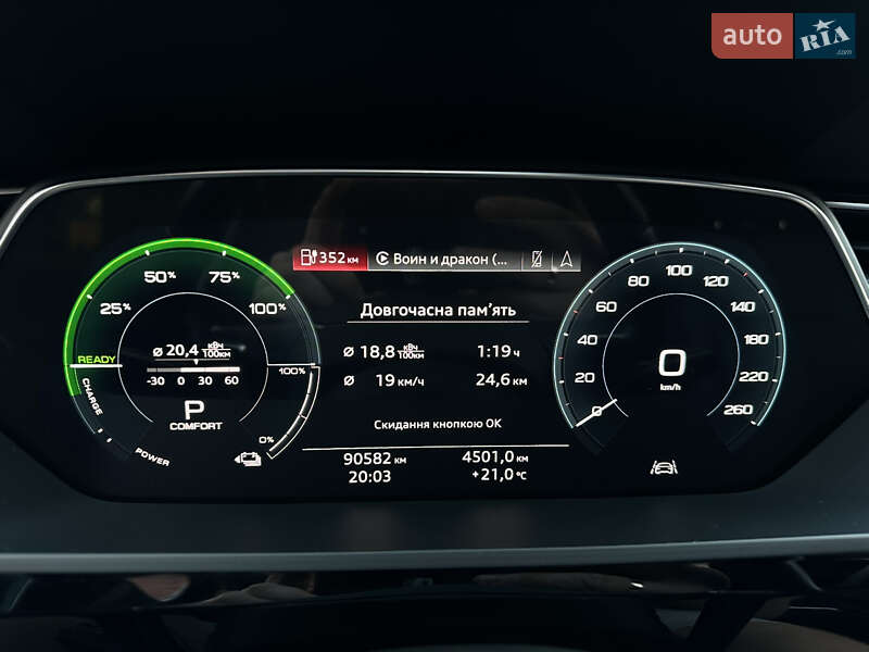 Внедорожник / Кроссовер Audi e-tron 2019 в Мукачево