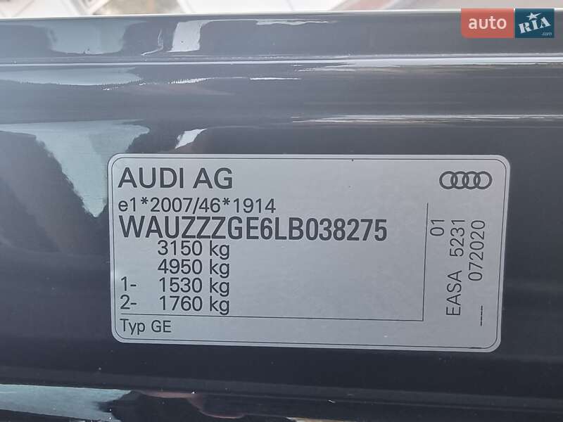 Позашляховик / Кросовер Audi e-tron 2020 в Коломиї