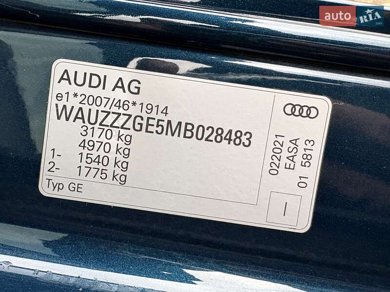 Позашляховик / Кросовер Audi e-tron 2021 в Києві