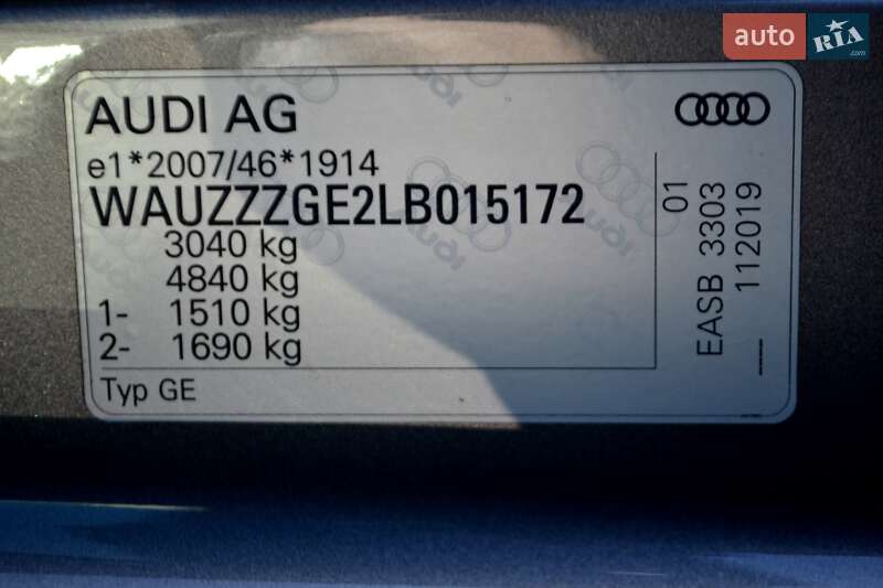 Позашляховик / Кросовер Audi e-tron 2020 в Хмельницькому фото 244 Позашляховик / Кросовер Audi e-tron 2020 в Хмельницькому