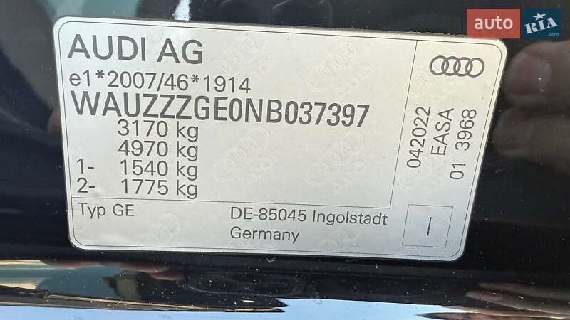 Позашляховик / Кросовер Audi e-tron 2022 в Луцьку