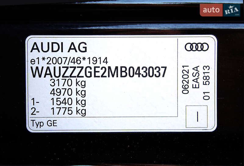 Позашляховик / Кросовер Audi e-tron 2021 в Вінниці