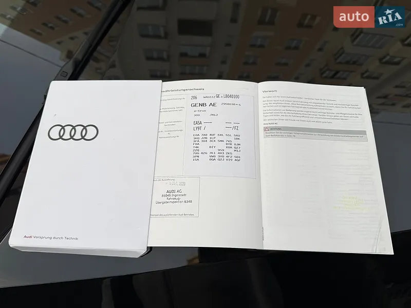 Внедорожник / Кроссовер Audi e-tron 2020 в Львове документ