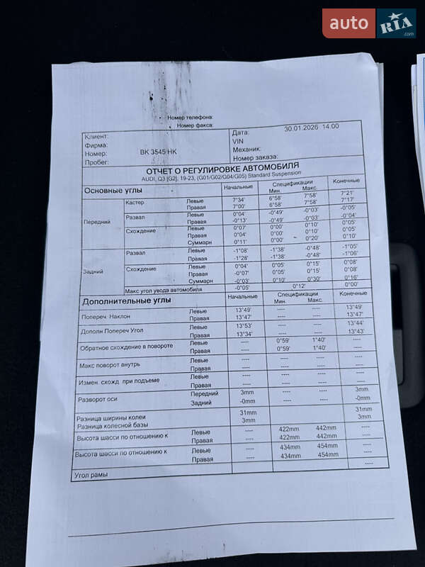 Позашляховик / Кросовер Audi Q3 2023 в Києві фото 73 Позашляховик / Кросовер Audi Q3 2023 в Києві
