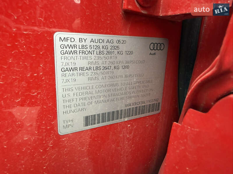 Позашляховик / Кросовер Audi Q3 2020 в Львові