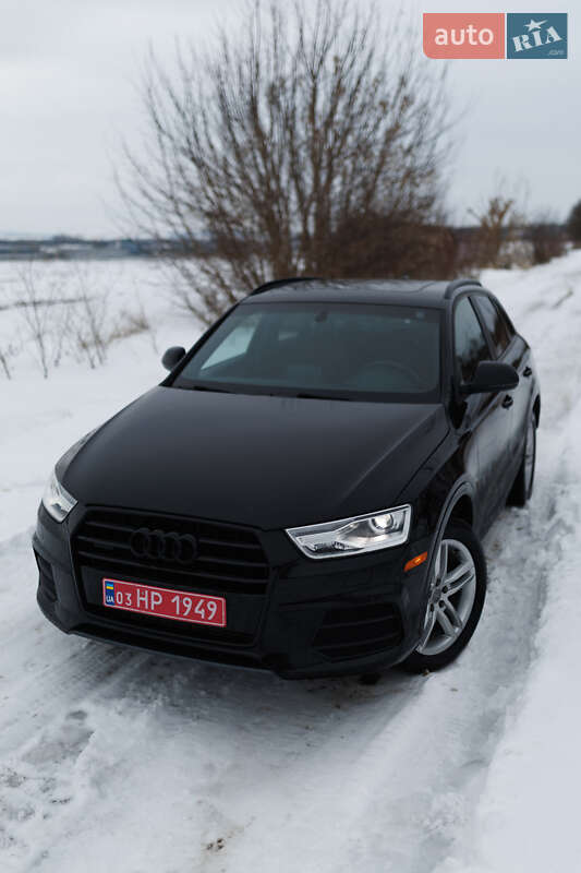 2016 Audi Q3, VIN WA1ECCFS5HR003291:plate — фото 1 (autoria)