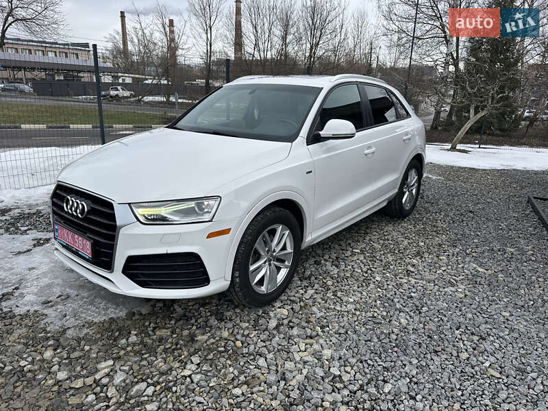 2018 Audi Q3, VIN WA1BCCFS3JR029297:plate — фото 1 (autoria)