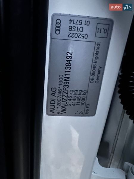 Позашляховик / Кросовер Audi Q3 2022 в Трускавці