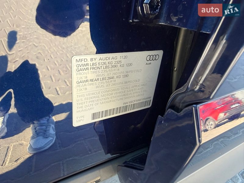 Позашляховик / Кросовер Audi Q3 2020 в Києві