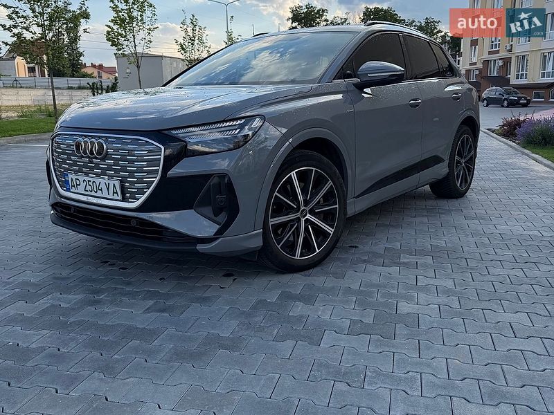 Audi Q4 e-tron, фото из объявления