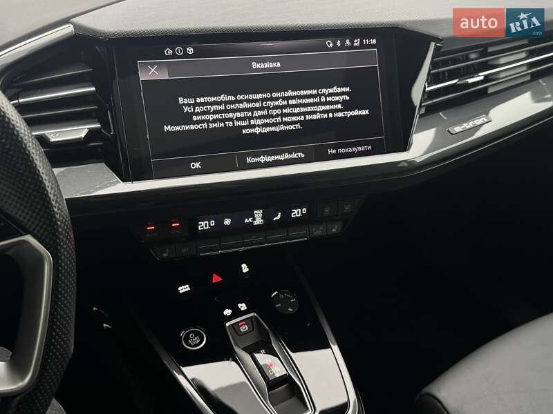 Позашляховик / Кросовер Audi Q4 Sportback e-tron 2022 в Чернівцях фото 15 Позашляховик / Кросовер Audi Q4 Sportback e-tron 2022 в Чернівцях