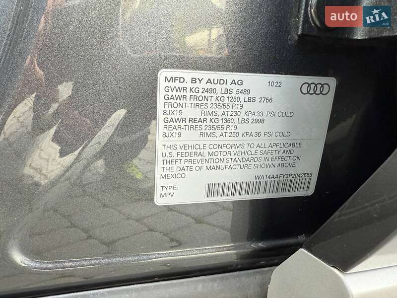 Внедорожник / Кроссовер Audi Q5 Sportback 2022 в Коломые