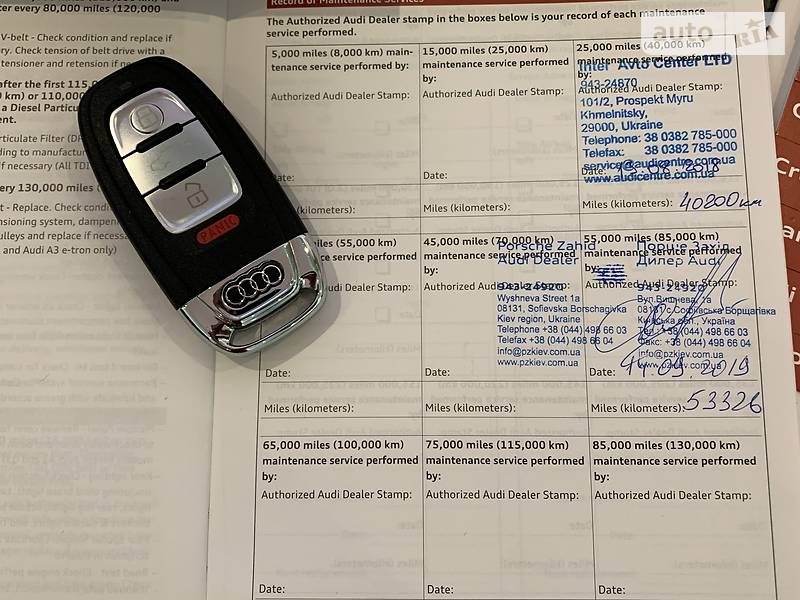 Внедорожник / Кроссовер Audi Q5 2016 в Умани