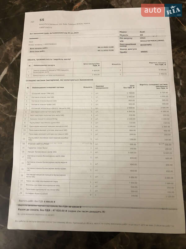 Внедорожник / Кроссовер Audi Q5 2014 в Львове фото 24 Внедорожник / Кроссовер Audi Q5 2014 в Львове