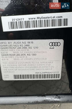 Внедорожник / Кроссовер Audi Q5 2015 в 