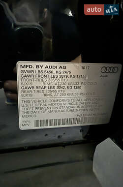 Внедорожник / Кроссовер Audi Q5 2017 в 