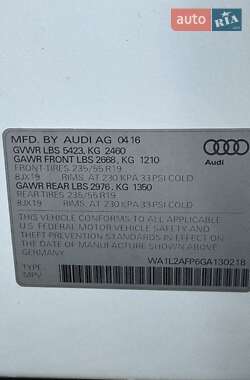 Внедорожник / Кроссовер Audi Q5 2016 в 