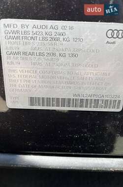Внедорожник / Кроссовер Audi Q5 2016 в 
