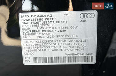 Внедорожник / Кроссовер Audi Q5 2018 в 