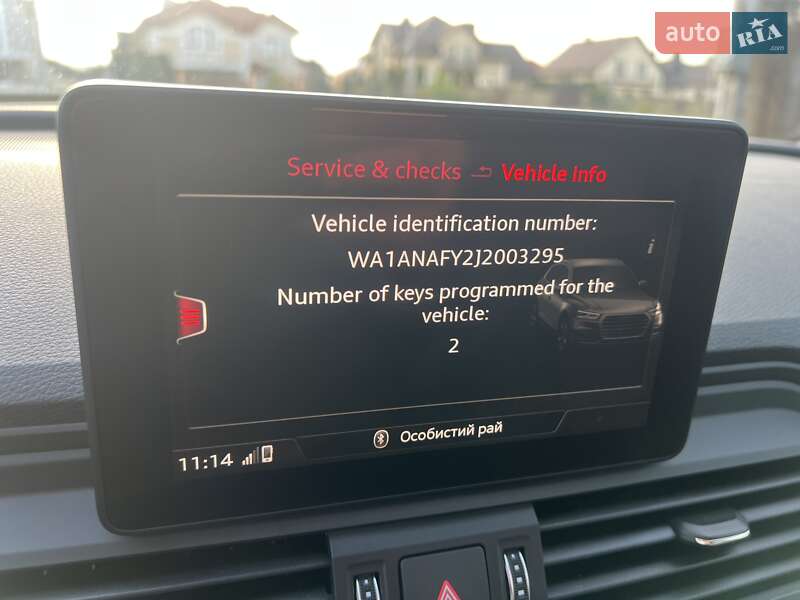 Внедорожник / Кроссовер Audi Q5 2018 в Ровно