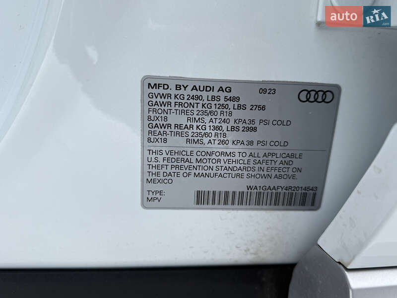 Внедорожник / Кроссовер Audi Q5 2023 в Стрые