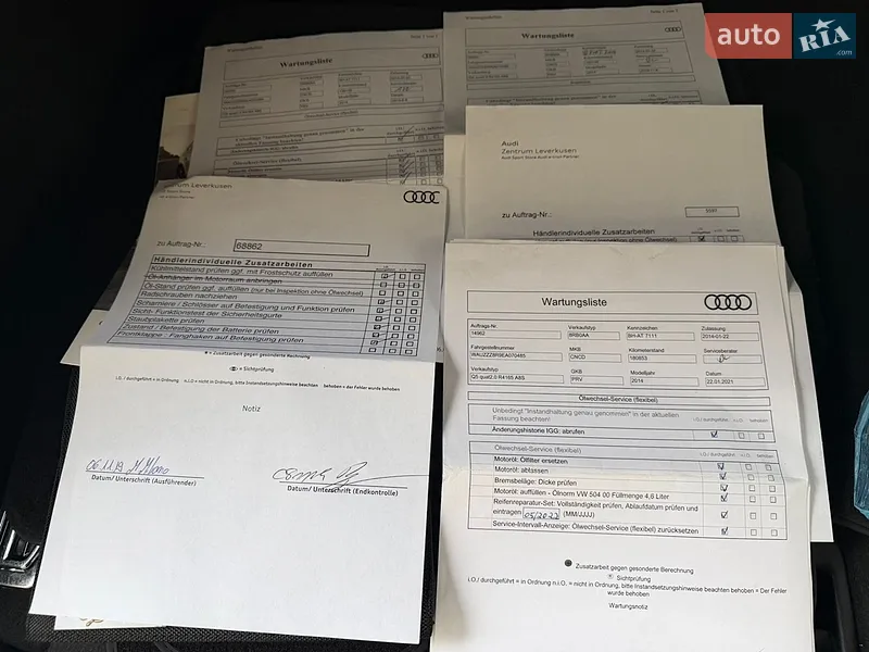 Внедорожник / Кроссовер Audi Q5 2013 в Тернополе документ