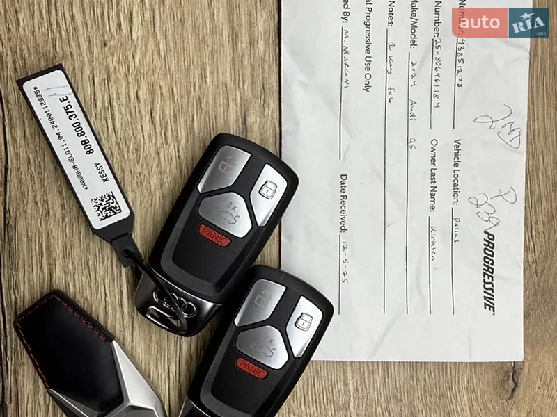 Внедорожник / Кроссовер Audi Q5 2024 в Львове документ