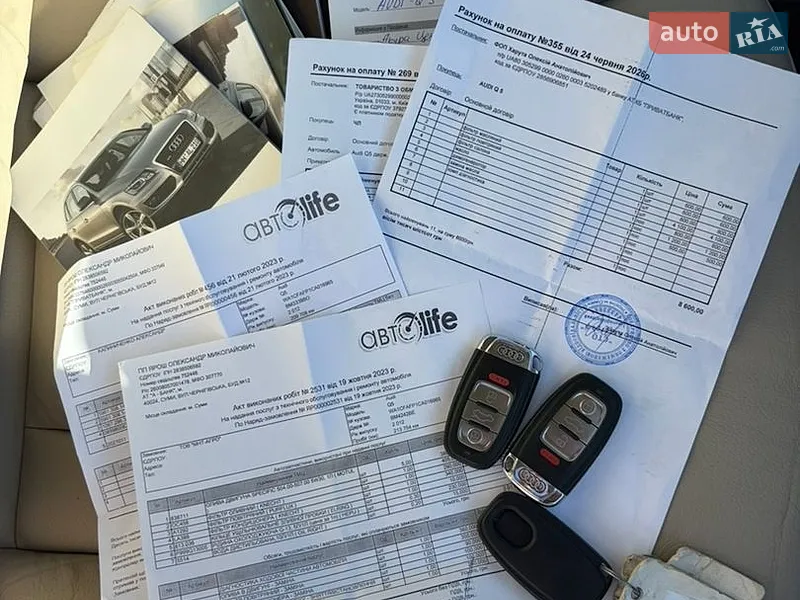 Позашляховик / Кросовер Audi Q5 2011 в Сумах документ