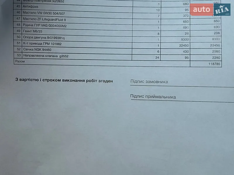 Внедорожник / Кроссовер Audi Q5 2013 в Киеве документ