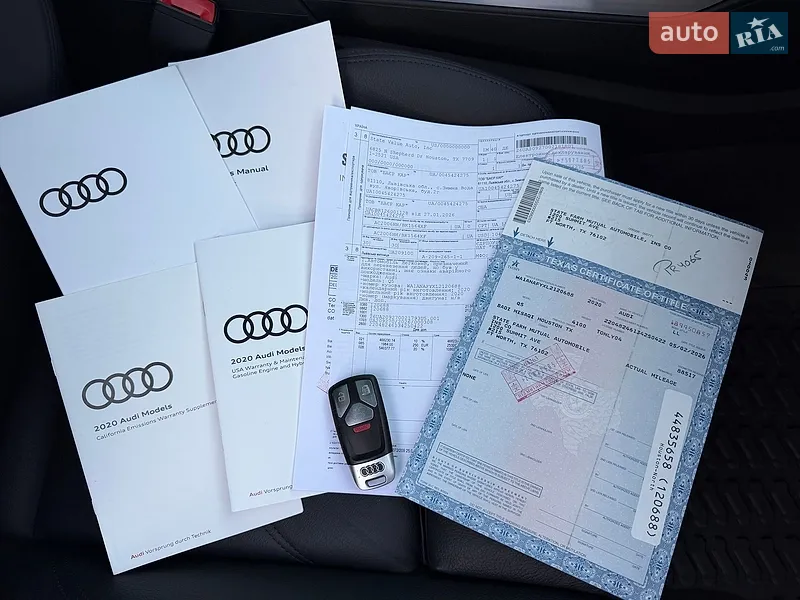 Внедорожник / Кроссовер Audi Q5 2020 в Тернополе документ
