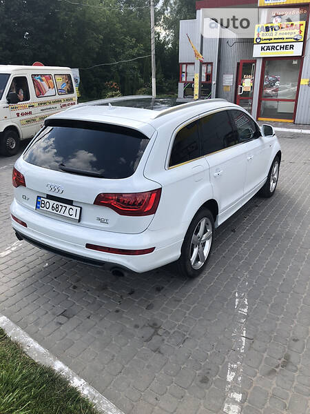 Позашляховик / Кросовер Audi Q7 2013 в Тернополі