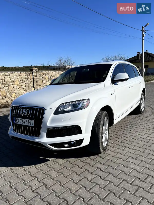 Внедорожник / Кроссовер Audi Q7 2013 в 