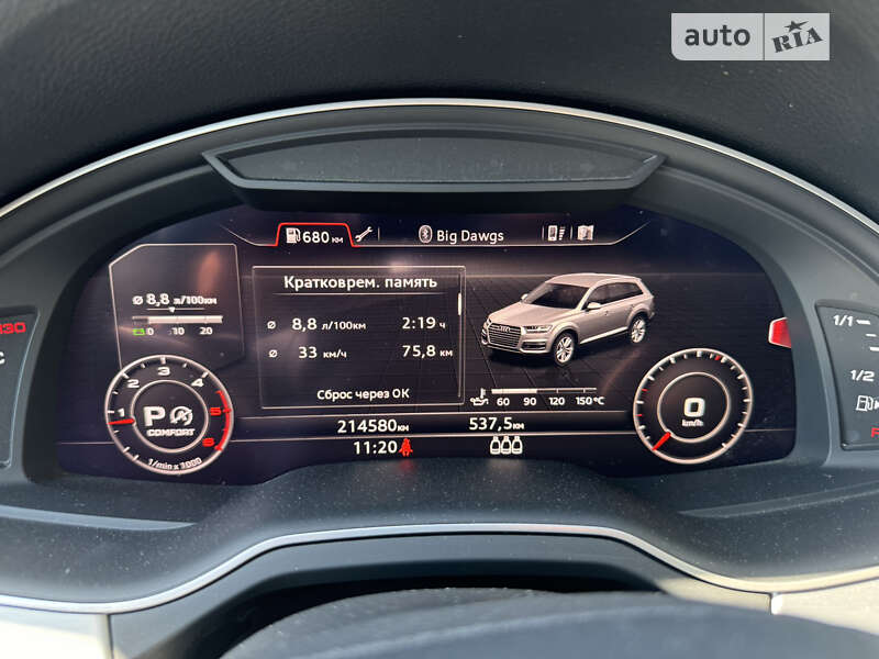 Внедорожник / Кроссовер Audi Q7 2015 в Хотине фото 12 Внедорожник / Кроссовер Audi Q7 2015 в Хотине