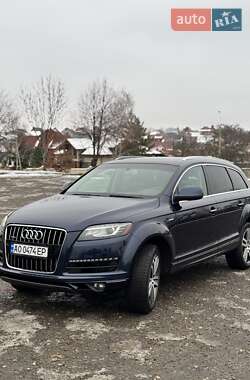 Позашляховик / Кросовер Audi Q7 2013 в Ужгороді