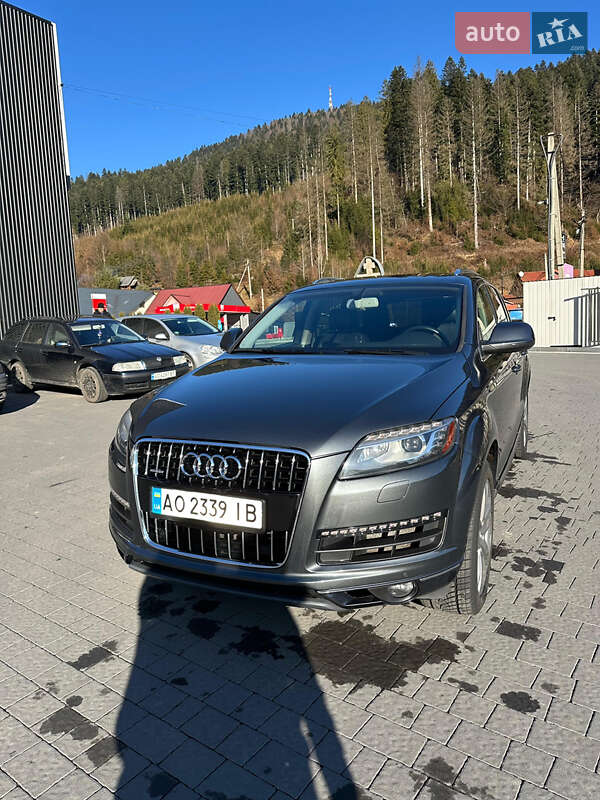 Внедорожник / Кроссовер Audi Q7 2013 в Межгорье фото 4 Внедорожник / Кроссовер Audi Q7 2013 в Межгорье