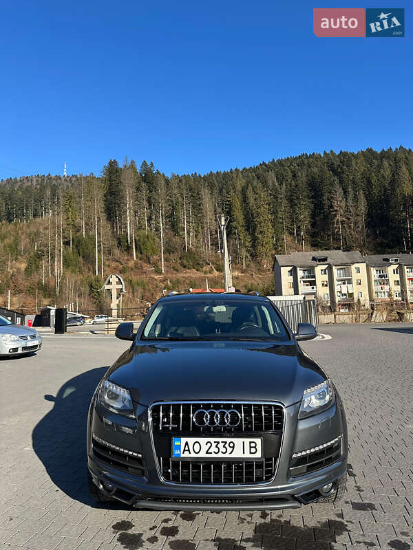 Внедорожник / Кроссовер Audi Q7 2013 в Межгорье фото 19 Внедорожник / Кроссовер Audi Q7 2013 в Межгорье